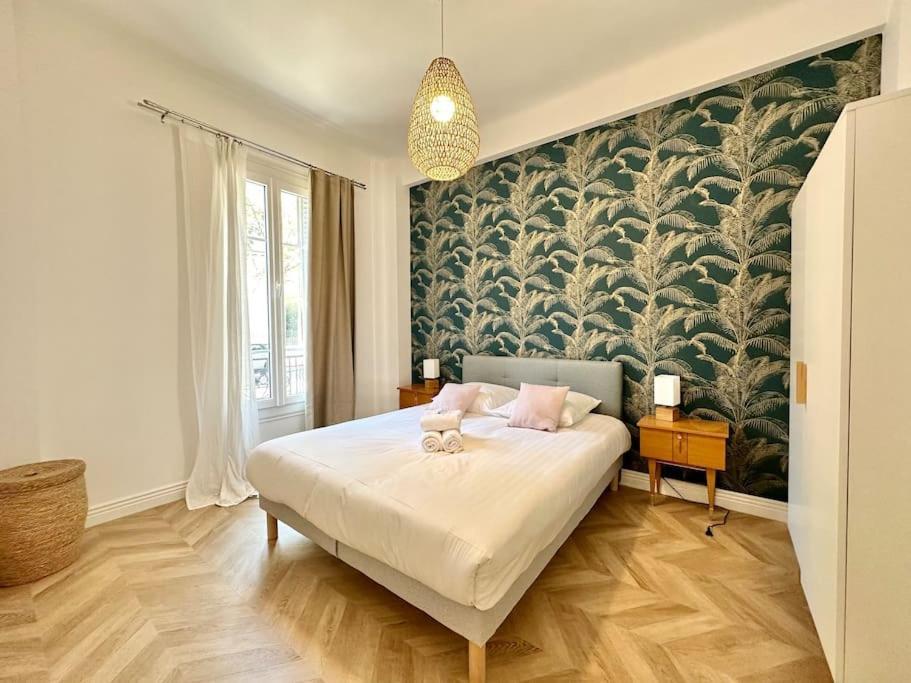 Magnifique Appartement Moderne - Clim & Wifi นีซ ภายนอก รูปภาพ