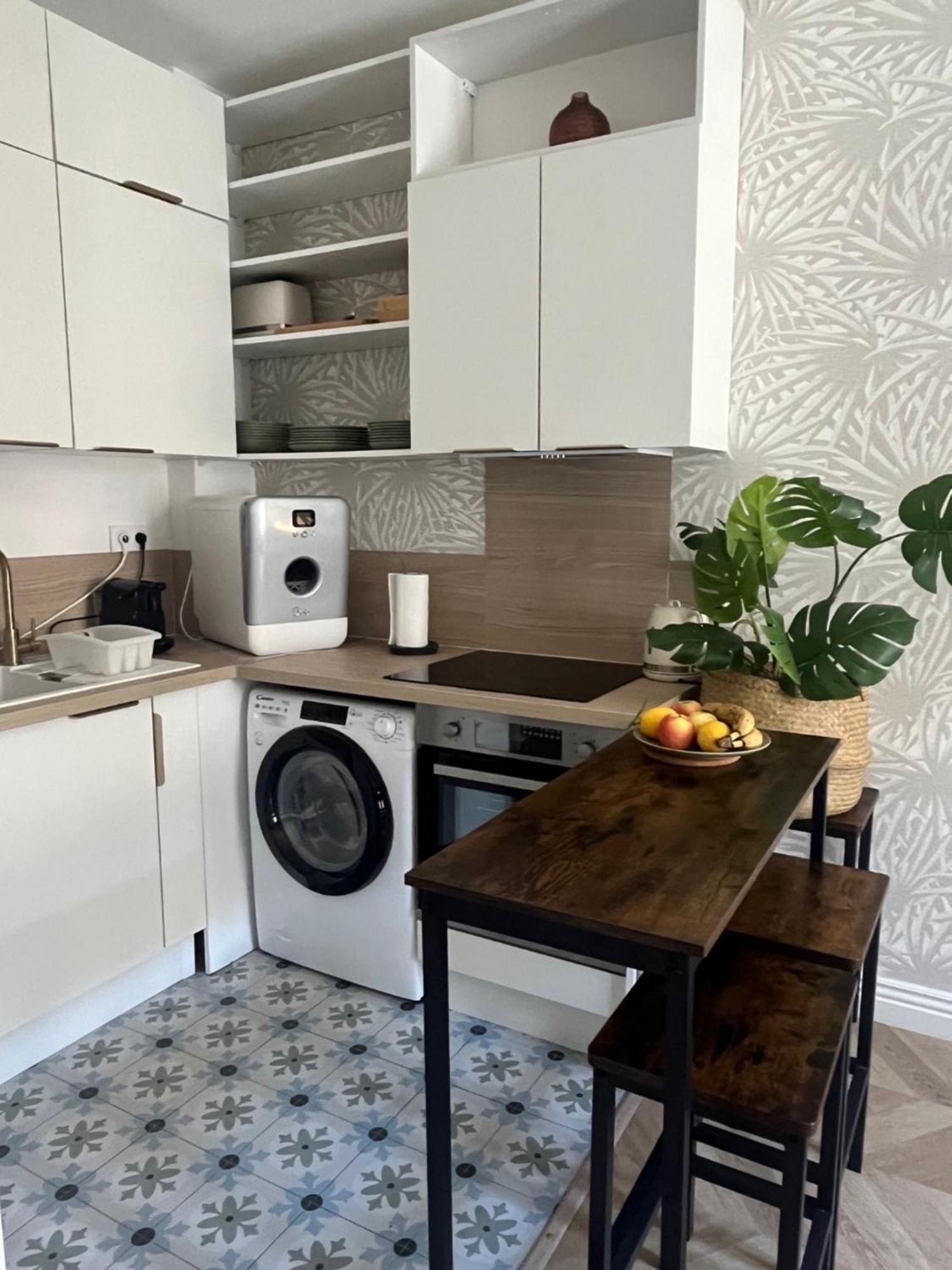 Magnifique Appartement Moderne - Clim & Wifi นีซ ภายนอก รูปภาพ
