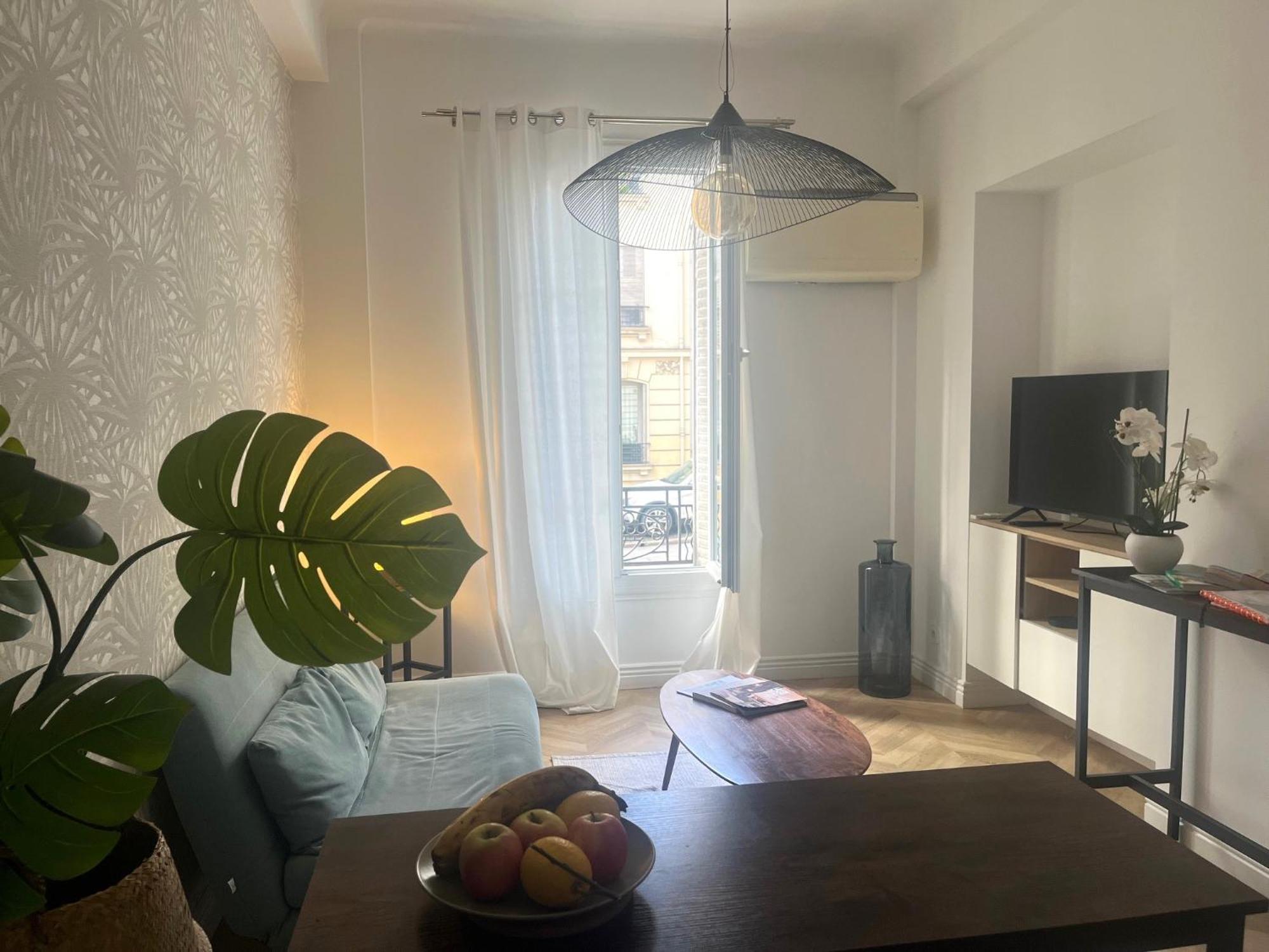 Magnifique Appartement Moderne - Clim & Wifi นีซ ภายนอก รูปภาพ
